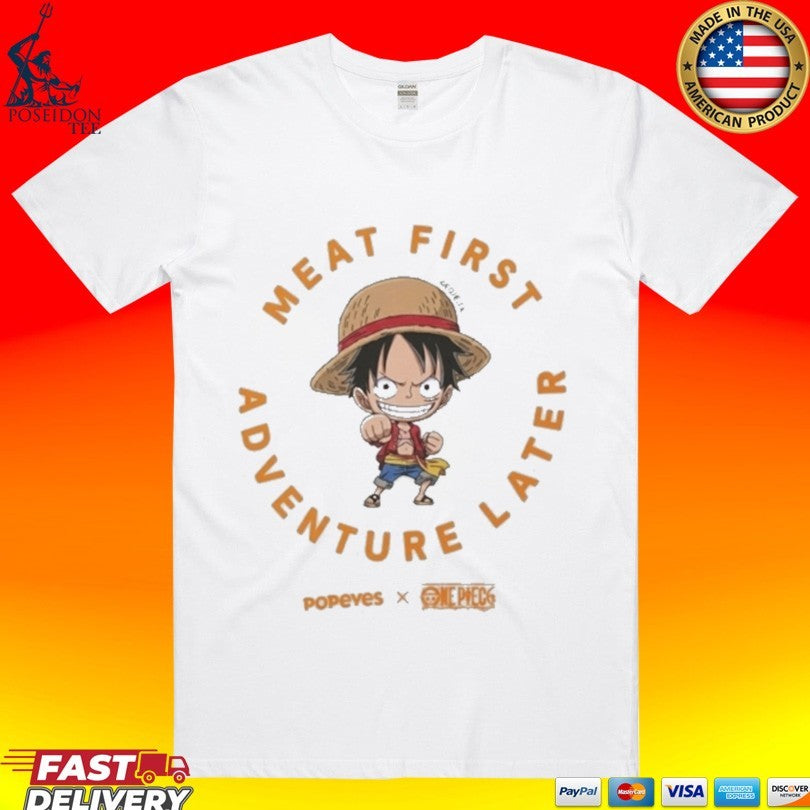 One Piece Popeyes Luffy T-shirt
