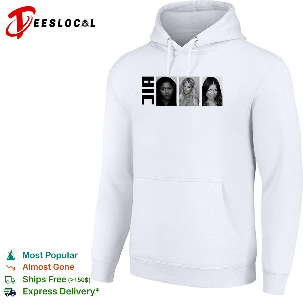 BIC Nicki Minaj Paris Hilton Khloe Kardashian shirt