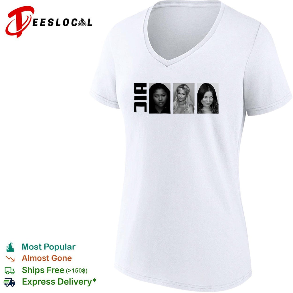 BIC Nicki Minaj Paris Hilton Khloe Kardashian shirt