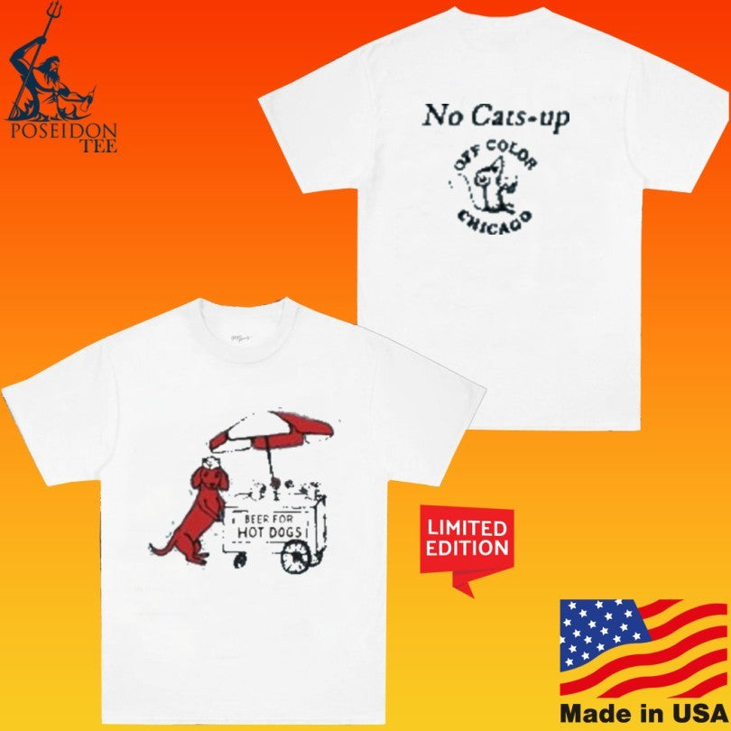 Off Color Brewing Beer For Hot Dogs T-shirt