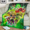 BROLY Fleece Throw Blanket