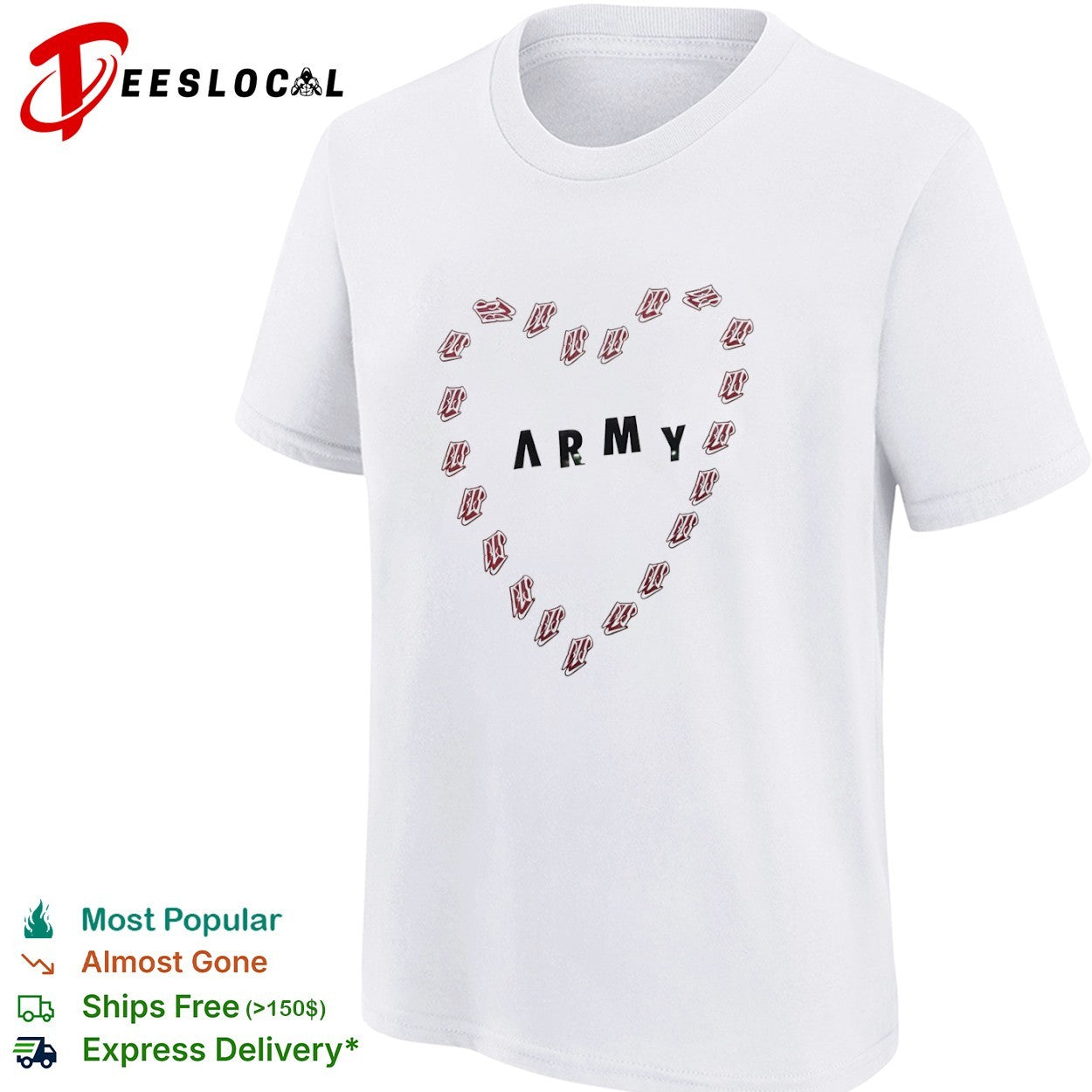 BTS Army heart shirt