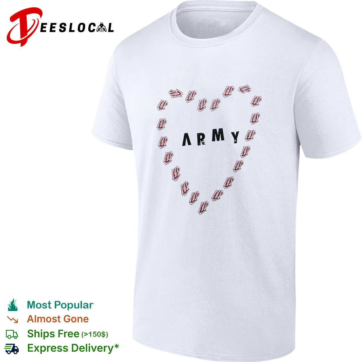 BTS Army heart shirt