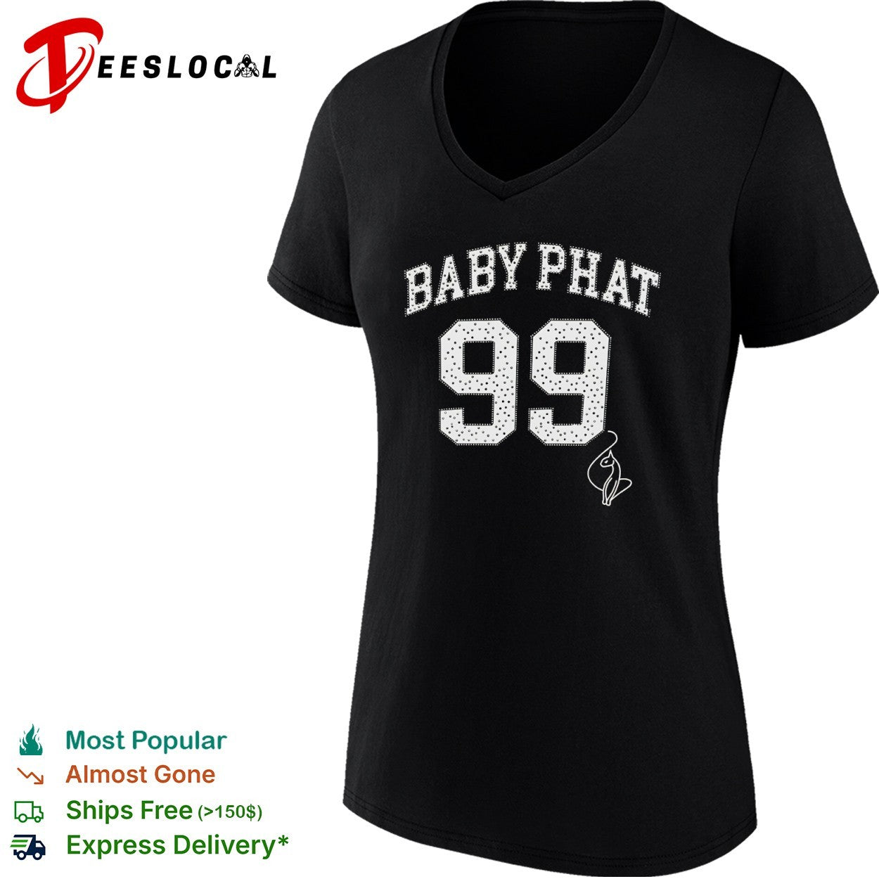 Baby Phat 99 logo shirt