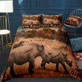 Baby Rhino Bedding Set (Duvet Cover & Pillow Shams)