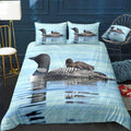 Baby loon on moms back 1 Bedding Set (Duvet Cover & Pillow Shams)