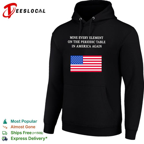 Back Mine Every Element On The Periodic Table In America Again shirt