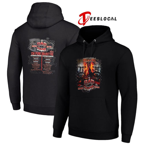 Bad Blood hell in a cell line up graphic shirt