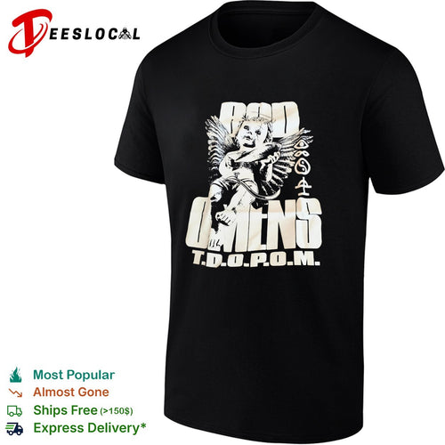 Bad Omens The Death of Peace of Mind Cherub Halo Demon Wings Shirt