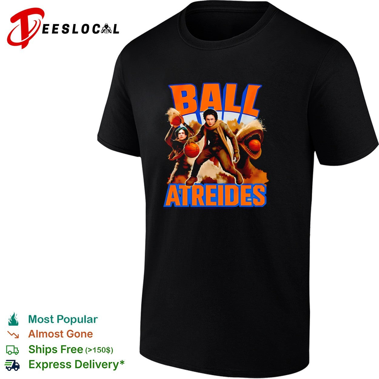 Ball Atreides Paul Atreides Dune Frank Herbert Timothee Chalamet basketball shirt