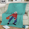 Balling Einstein Fleece Throw Blanket