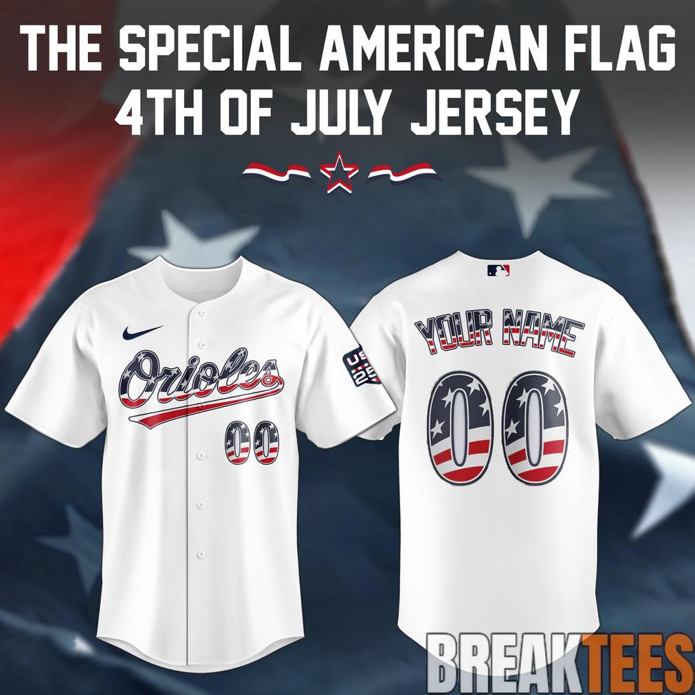 Baltimore Orioles America250 Baseball Jersey