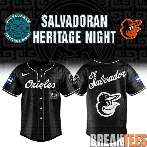 Baltimore Orioles El Salvadoran Heritage Night 2026 Limited Jersey