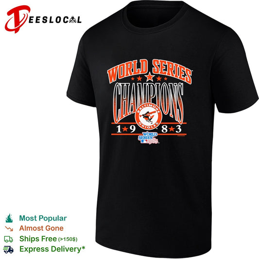 Baltimore Orioles World Series Champions 1983 MLB Baseball shirt