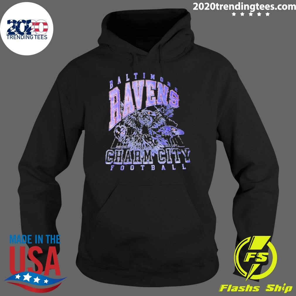 Baltimore Ravens Charm City Football Vintage Shirt
