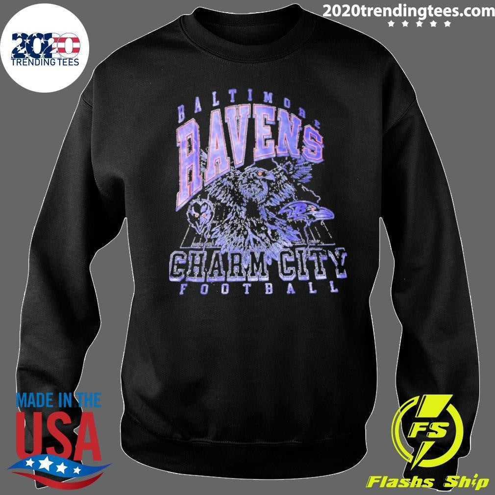 Baltimore Ravens Charm City Football Vintage Shirt