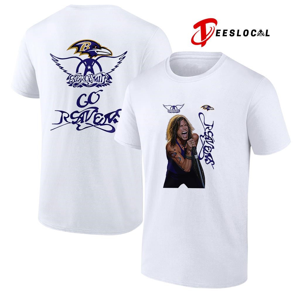 Baltimore Ravens x Aerosmith graphic shirt