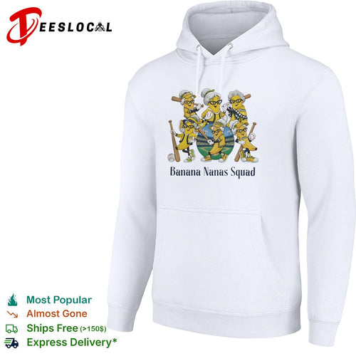 Banana Nanas Squad Savannah Bananas baseball characters shirt