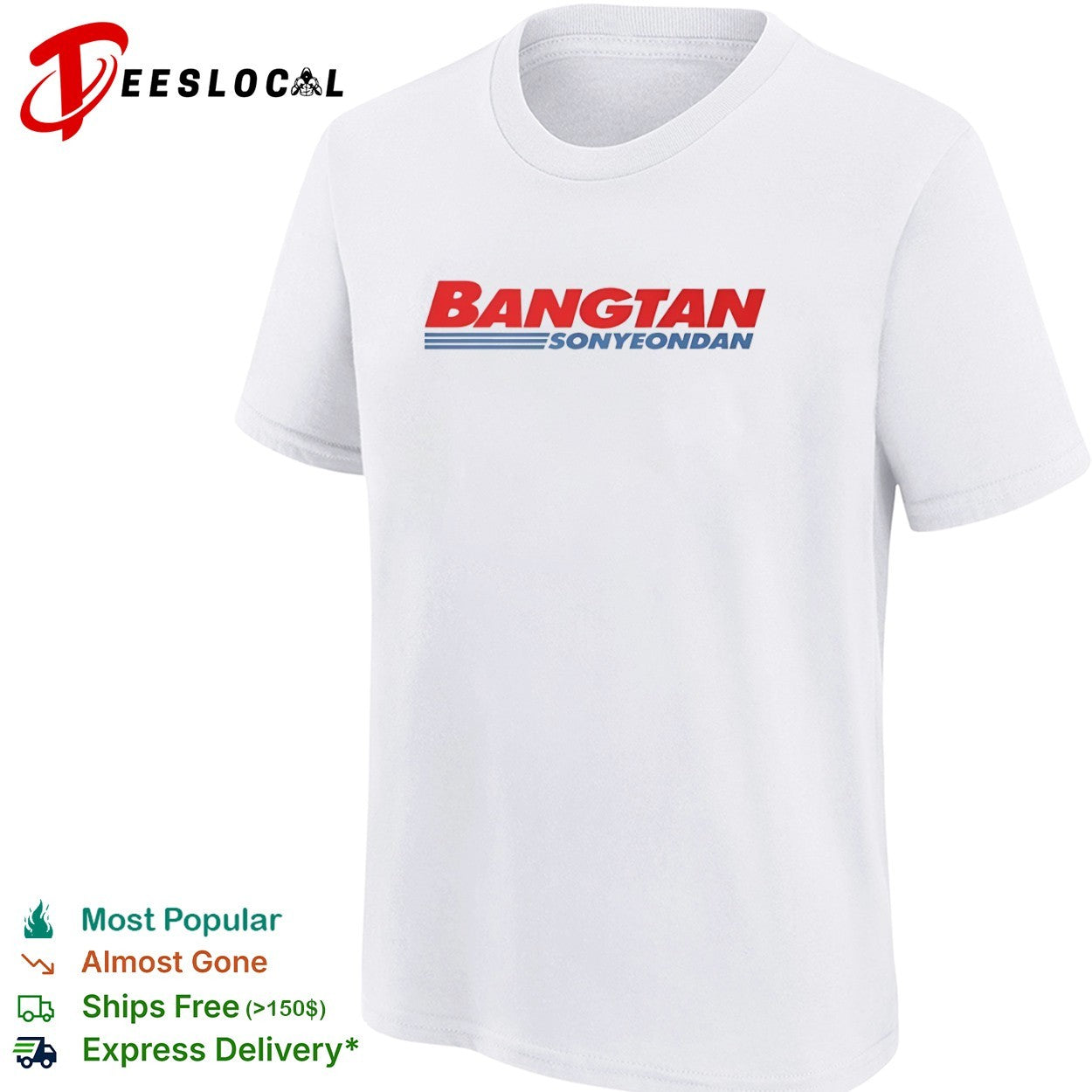 Bangtan Sonyeondan Kpop Music Group Shirt