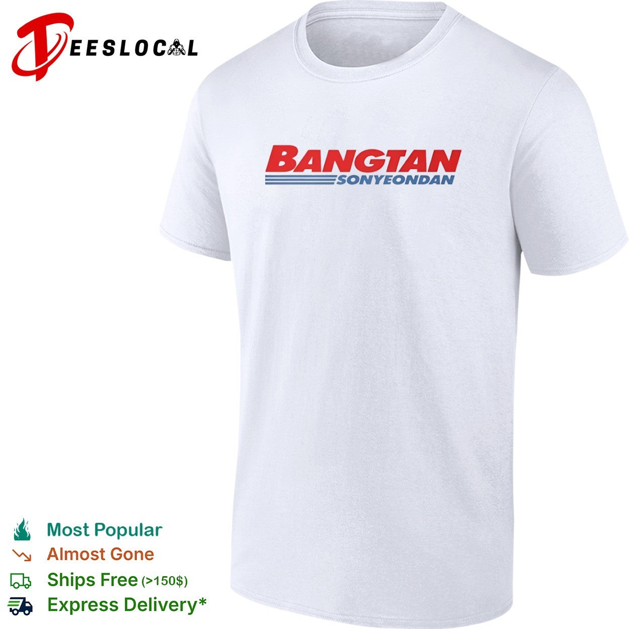 Bangtan Sonyeondan Kpop Music Group Shirt