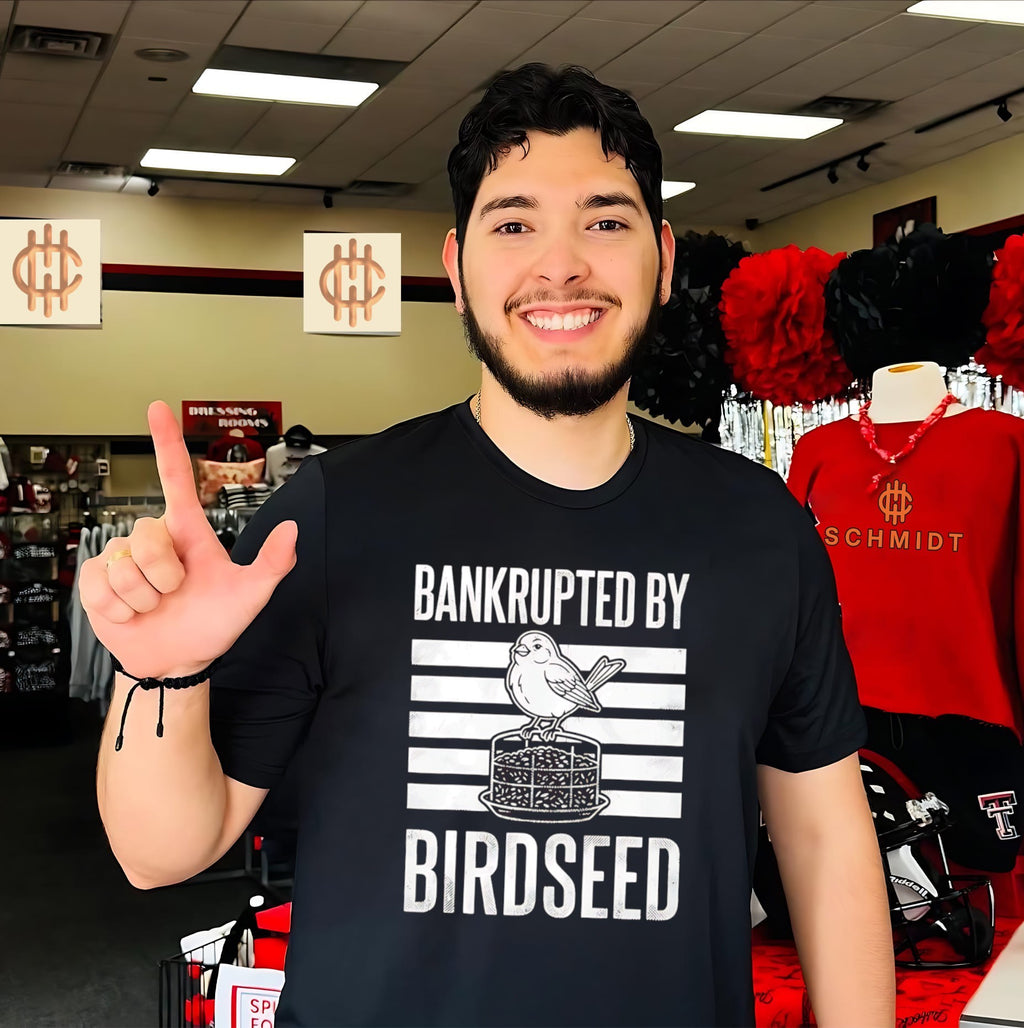 Bankrupted By Birdseed shirt