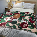 Camo throw blankets PB011
