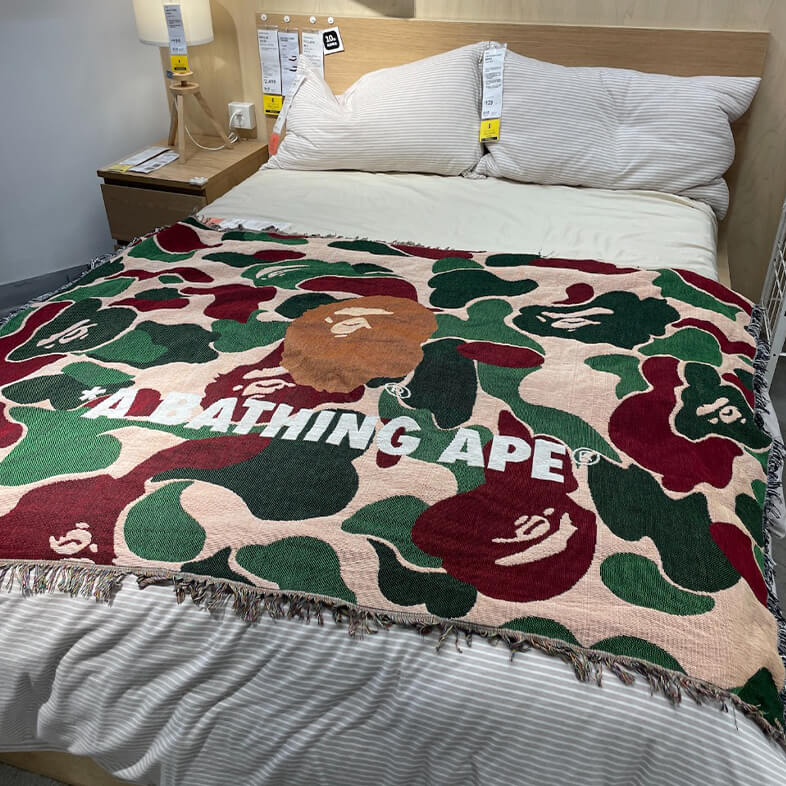 Camo throw blankets PB011