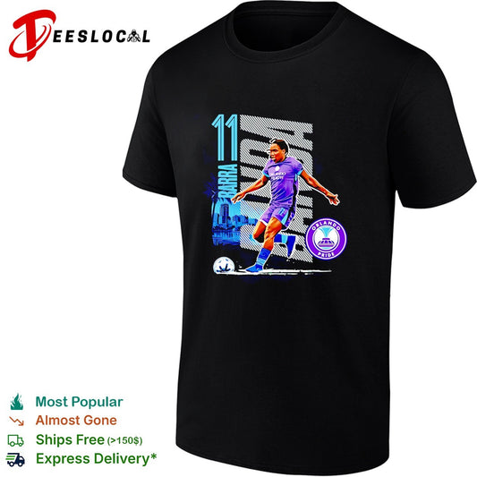 Barbra Banda Orlando Pride NWSL skyline shirt