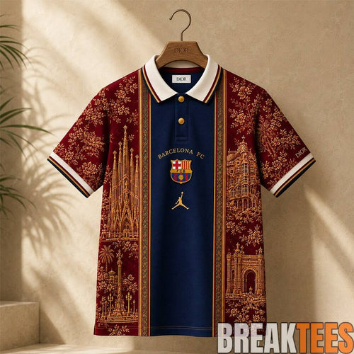 Barcelona FC Dior Paris Polo Shirt