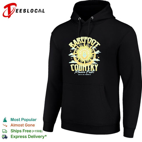 Barefoot Country Music Fest June 18 to 21 2026 Wildwood New Jersey shirt