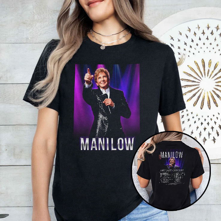 Barry Manilow The Last Concert Tour 2026 T Shirt