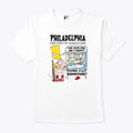 Bart Simpson I Was There Dude Philadelphia Century Of Humiliation Dombrowski Phillies Baseball Parody Shirt