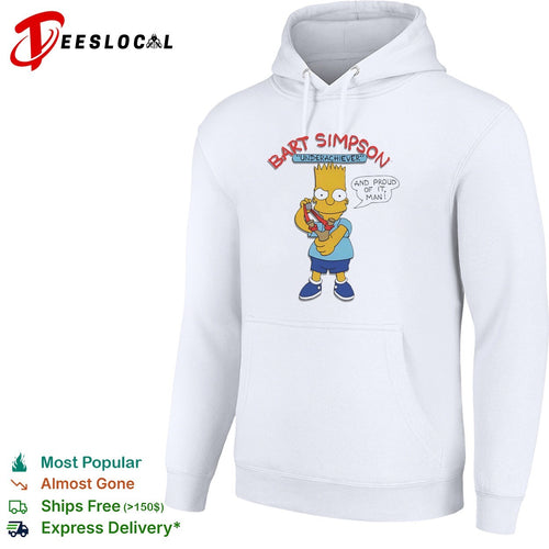 Bart Underachiever and proud of it man shirt