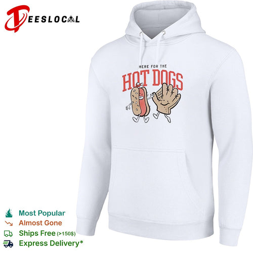 Baseball glove here for the hot dogs shirt