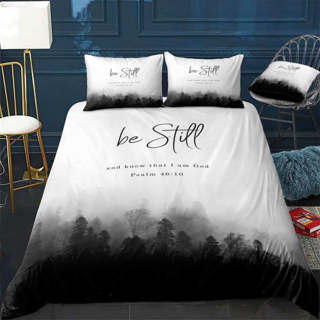 Be Still Bedding Set (Duvet Cover & Pillow Shams)