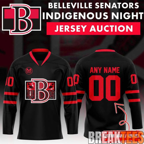 Belleville Senators 2026 Indigenous Community Night Hockey Jersey