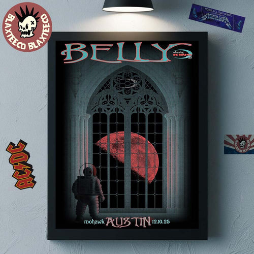 Belly Band Celebrating King 30th Anniversary Austin Texas 2025 At Mohawk On December 10 2025 Home Decor Poster Canvas
