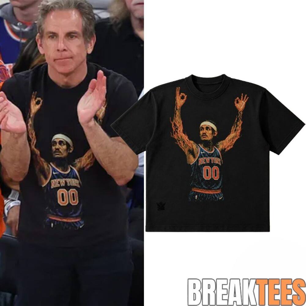 Ben Stiller New York Knicks MSG Game 1 Shirt
