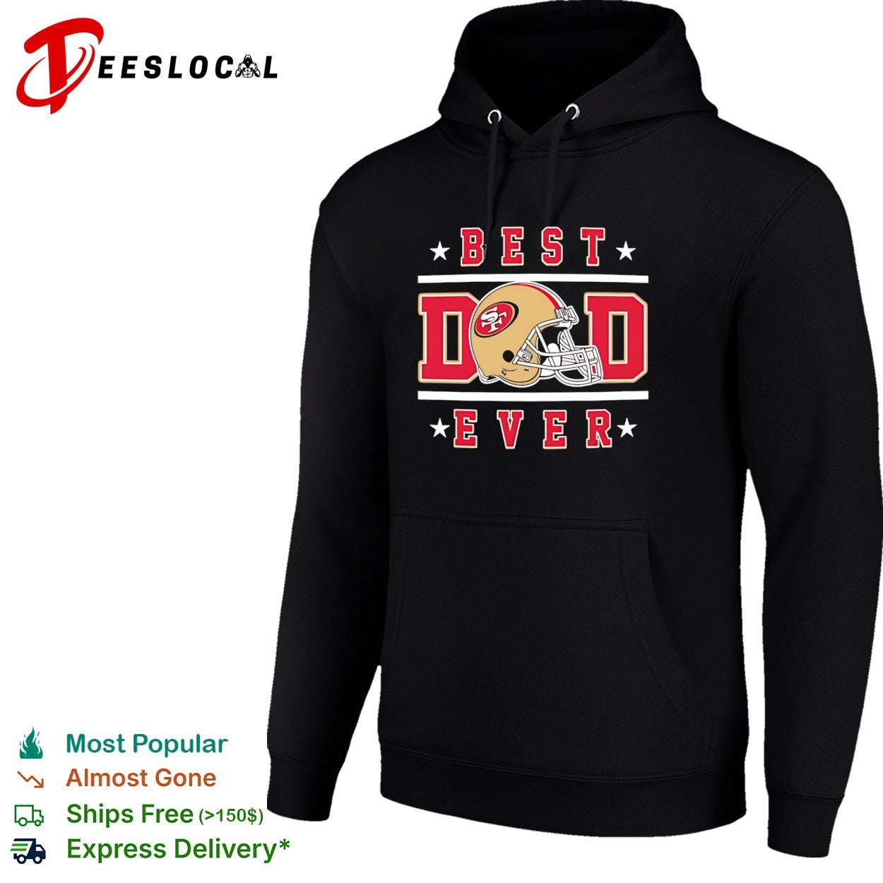 Dad Ever San Francisco 49ers NFL Football helmet shirt