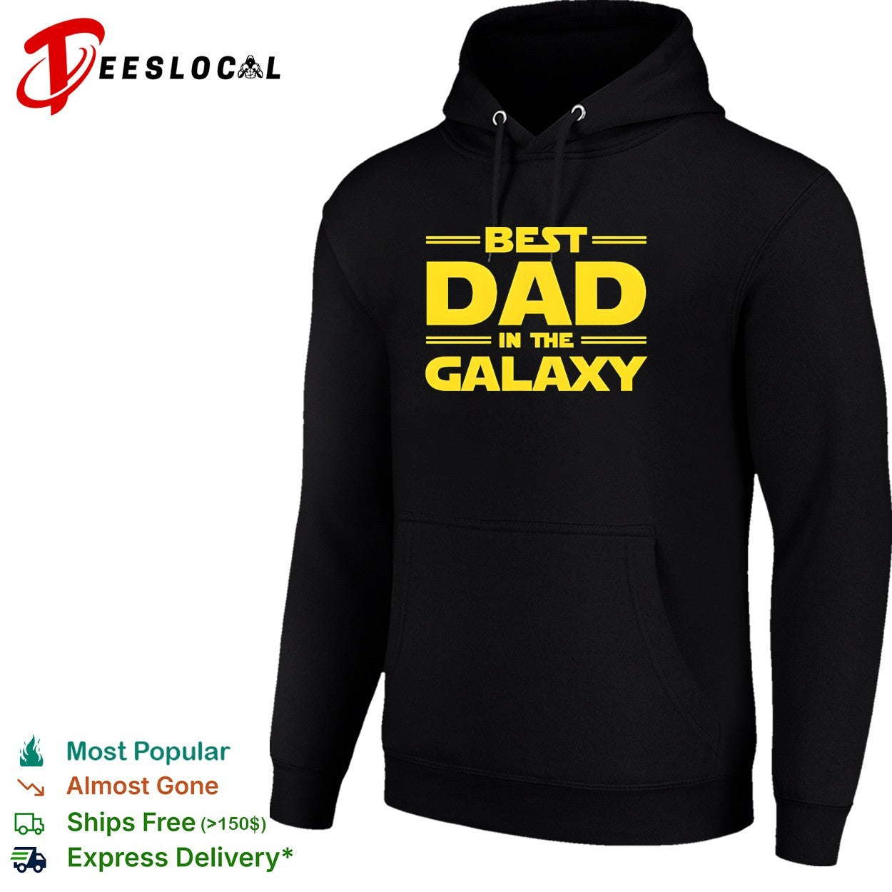 Dad in the Galaxy Star Wars Inspired Logo Quote Father Day Gift Fan shirt