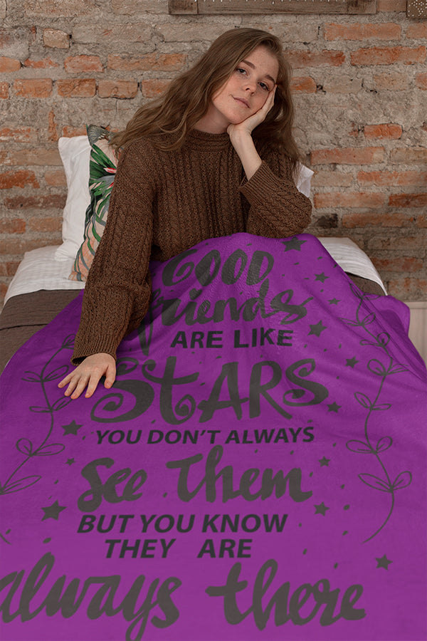 Stars Best Friend Fleece Blanket