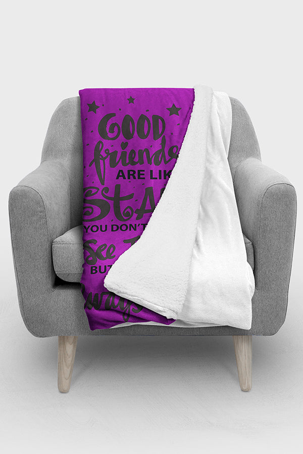 Stars Best Friend Fleece Blanket