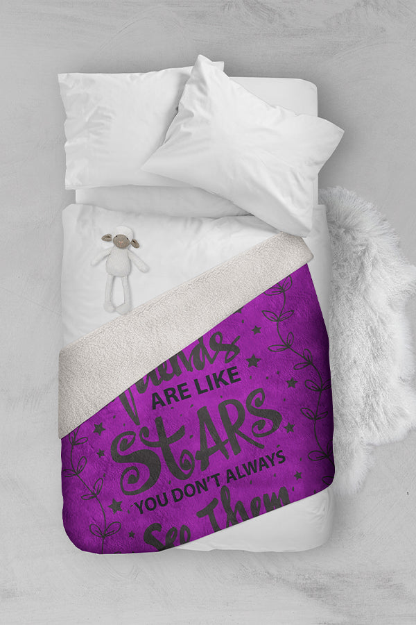 Stars Best Friend Fleece Blanket