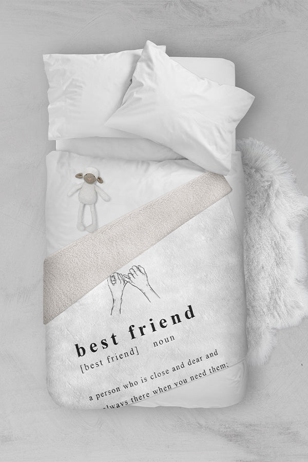 Friend “Noun” Fleece Blanket