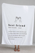 Friend “Noun” Fleece Blanket