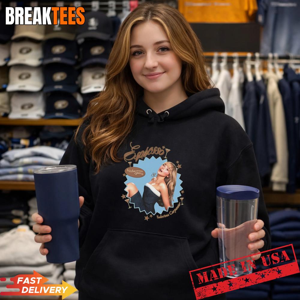 Sabrina Carpenter Espresso Metal Shirt – Amazing Graphic Tee