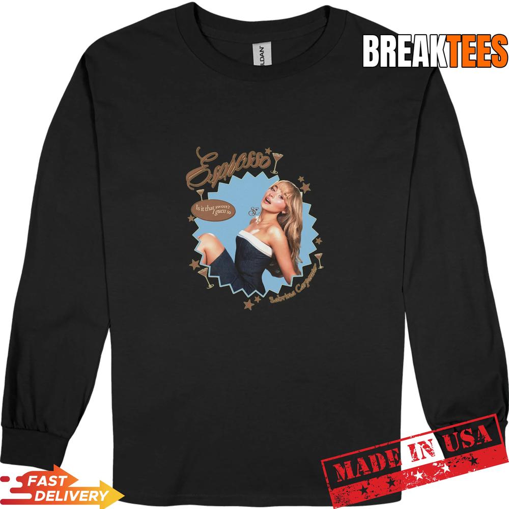 Sabrina Carpenter Espresso Metal Shirt – Amazing Graphic Tee