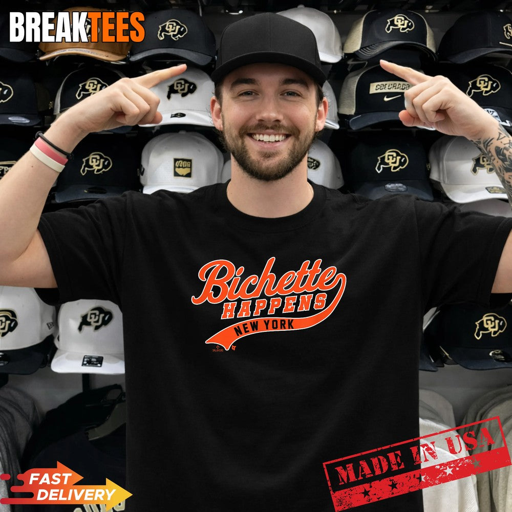 Bichette Happens New York Baseball T-Shirt