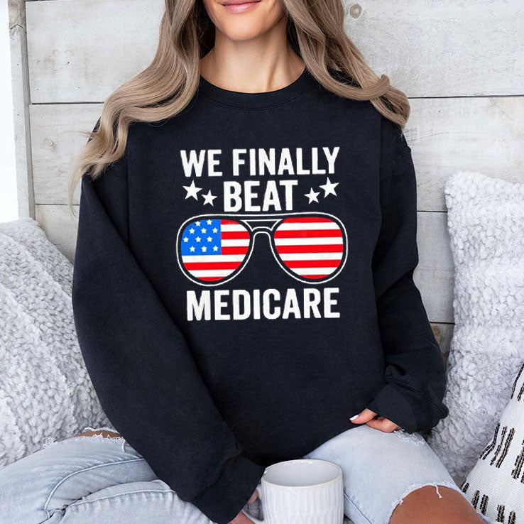 We Finally Beat Medicare Tee Shirt Joe Biden