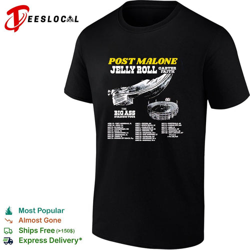 Big Ass Stadium Tour concert dates list artists lineup shirt